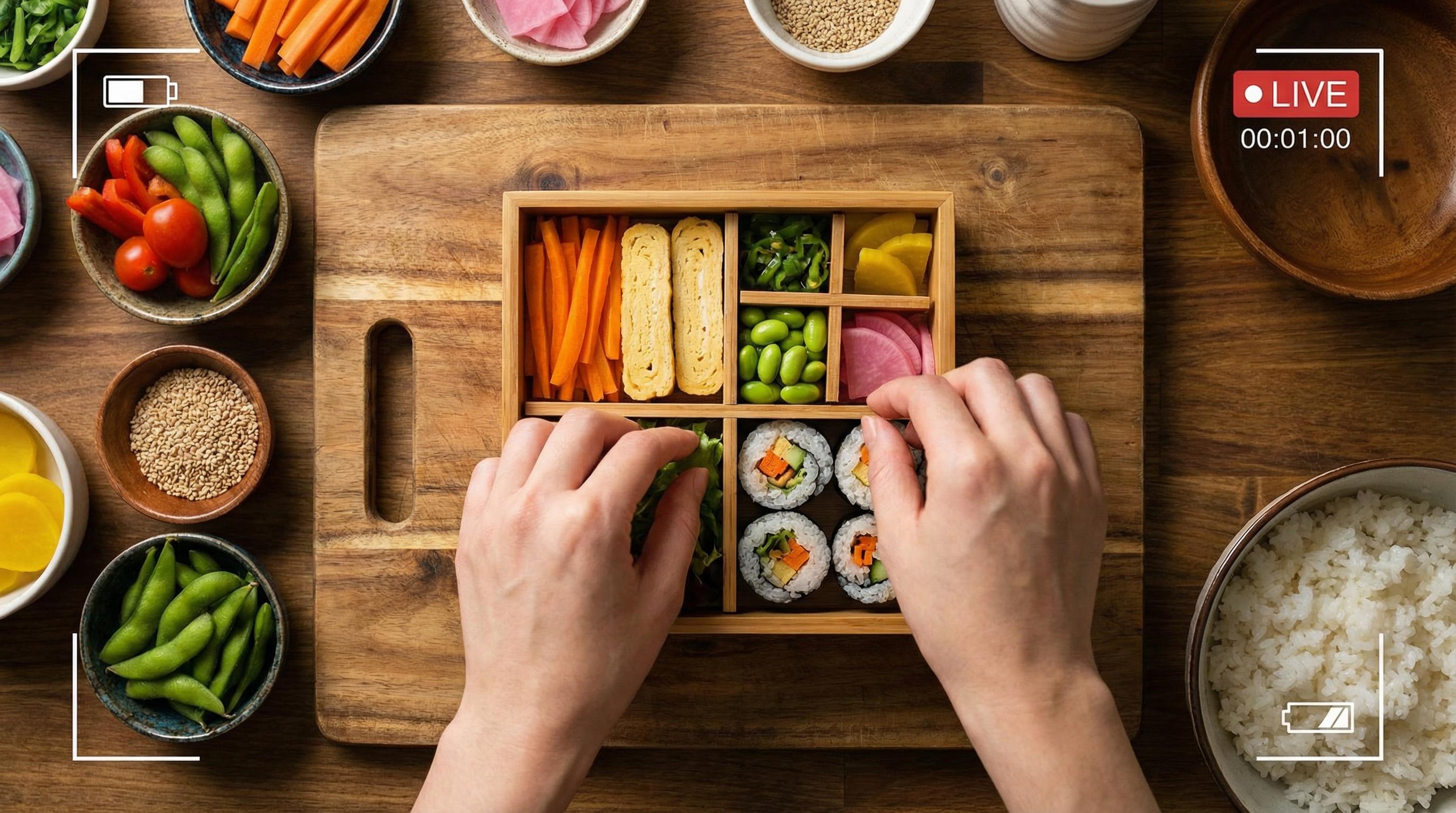 海角社区美食便当教程视频